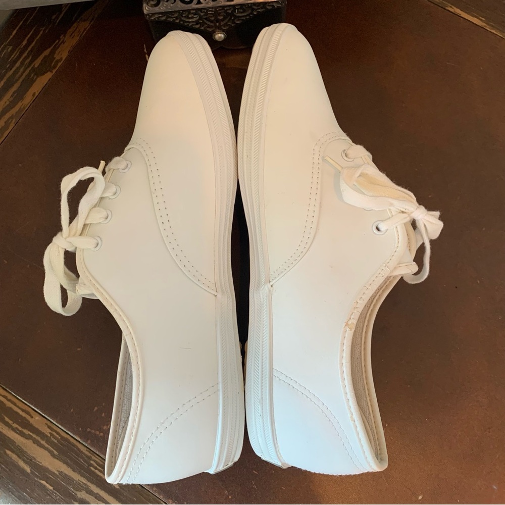 NEW Vintage 1993 Basswood Leather Oxford Sneakers - Picture 4 of 12